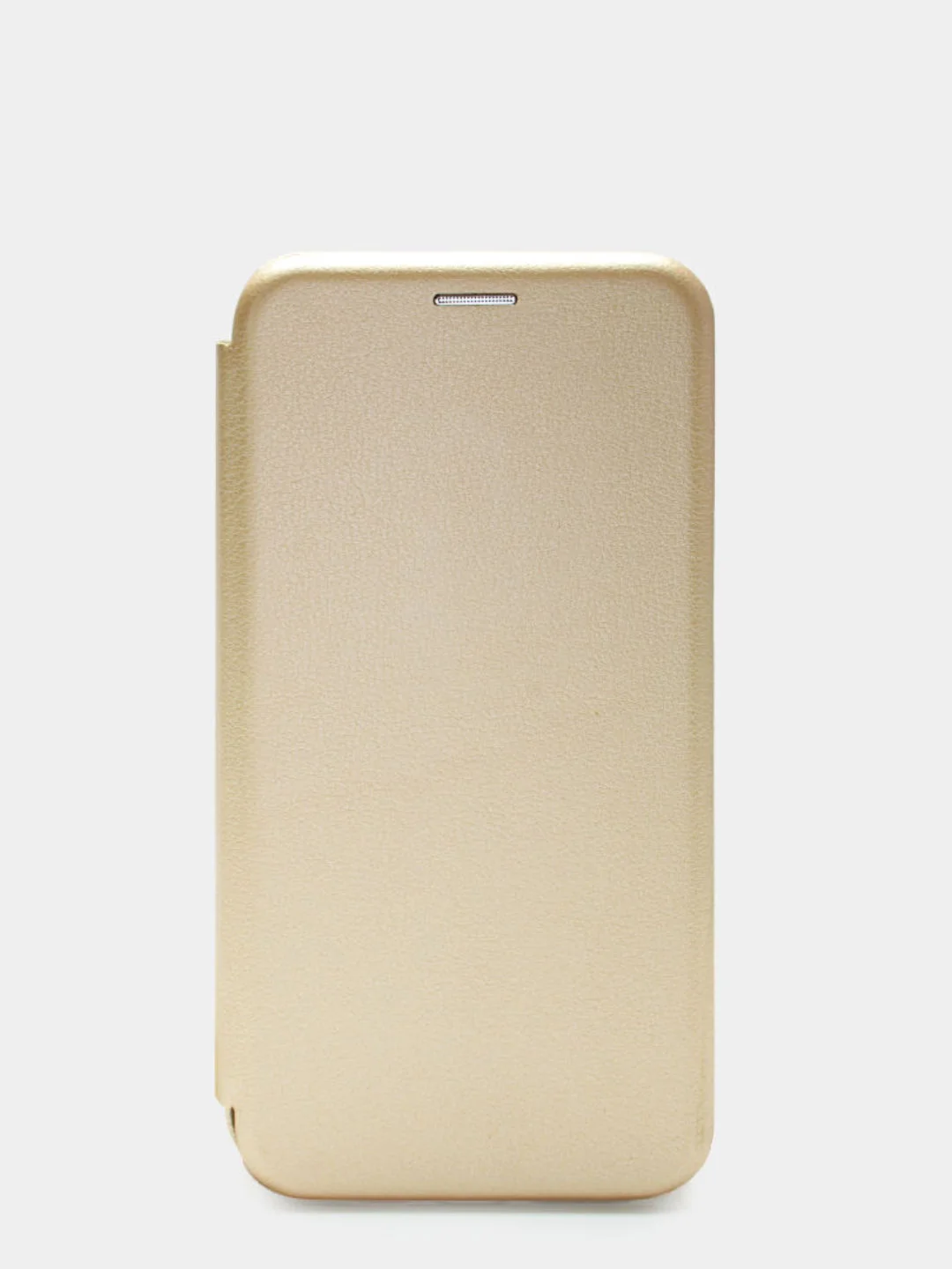 Золотой чехол книжка Apple iPhone XS Max горизонтальная на магните