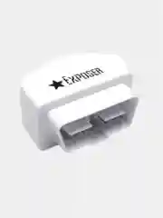 Белый диагностический сканер ELM327 Bluetooth Exposer v1.5 автосканер с поддержкой Android и iOS