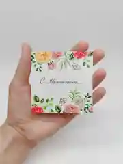 Лимонный открытка мини "Для тебя", 8х8 см