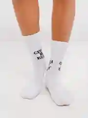 Носки с принтом "Секса не будет"