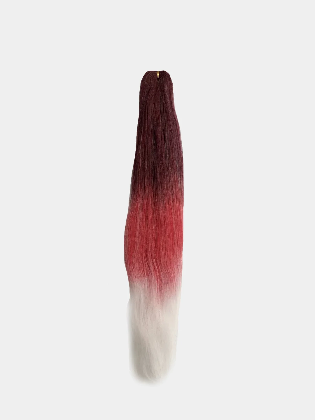 Багровый канекалон для вплетения в волосы EASY BRAID