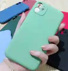 Синий чехол IPHONE 11 силиконовый