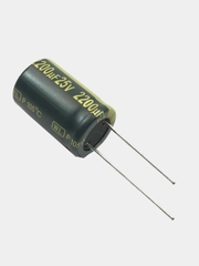 2200мкФ 25в Конденсатор LOW ESR 2200UF 25V 105C 13 х 26 WL Jamicon