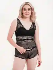 Багровый пижама летняя