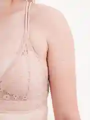 Багровый комплект белья
