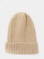 Бежевый шапка