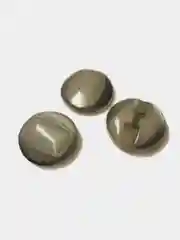 Пуговица №119/17/0000 на ножке, упаковка 5 шт, диаметр 17 мм, толщина 5 мм