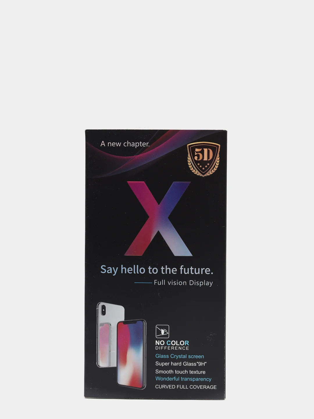 Защитное противоударное стекло 6D iPhone 12 Mini, 12, 12 Pro, 12 Pro Max