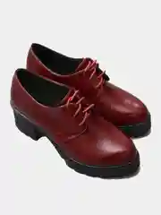 Багровый туфли женские 2 цвета