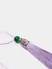 Фуксия кисточка декоративная для рукоделия, 9 см