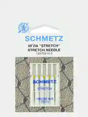 Иглы для бытовых швейных машин, стрейч Schmetz 130/705H-S № 65, 75, 90, 5 штук