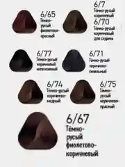 6УГТ Стойкая крем-краска Estel Professional De Luxe