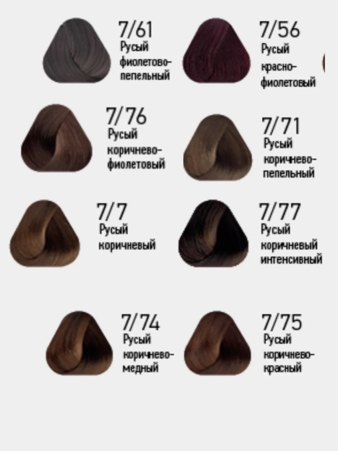 7УГТ Стойкая крем-краска Estel Professional De Luxe