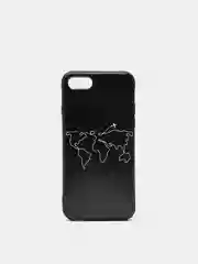 Черный чехол для iPhone 7 / 8 / SE 2020, 7 / 8 Plus, X / XS, XR, 11, 11 Pro, 12 / 12 Pro