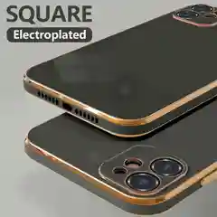 Дизайнерский чехол для айфон NANARUSI с квадратной рамкой Apple IPhone