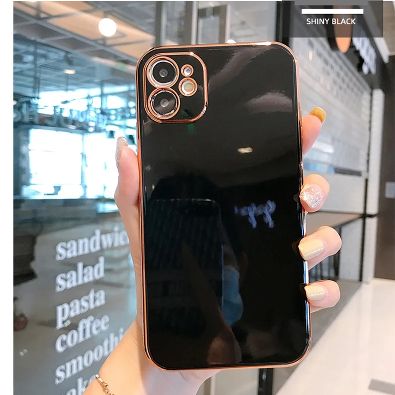 Дизайнерский чехол для айфон NANARUSI с квадратной рамкой Apple IPhone