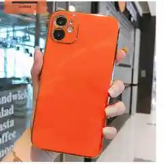 Красный дизайнерский чехол для айфон NANARUSI с квадратной рамкой Apple IPhone