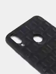 Черный чехол Huawei Honor 8C, Хуавей Хонор 8С силиконовый под кожу