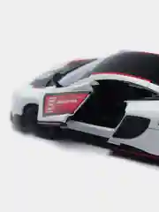 Белый mclaren 675LT with printing KINSMART KT5392DF