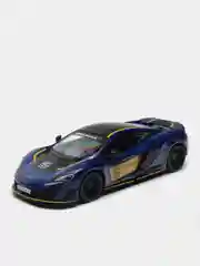 Белый mclaren 675LT with printing KINSMART KT5392DF