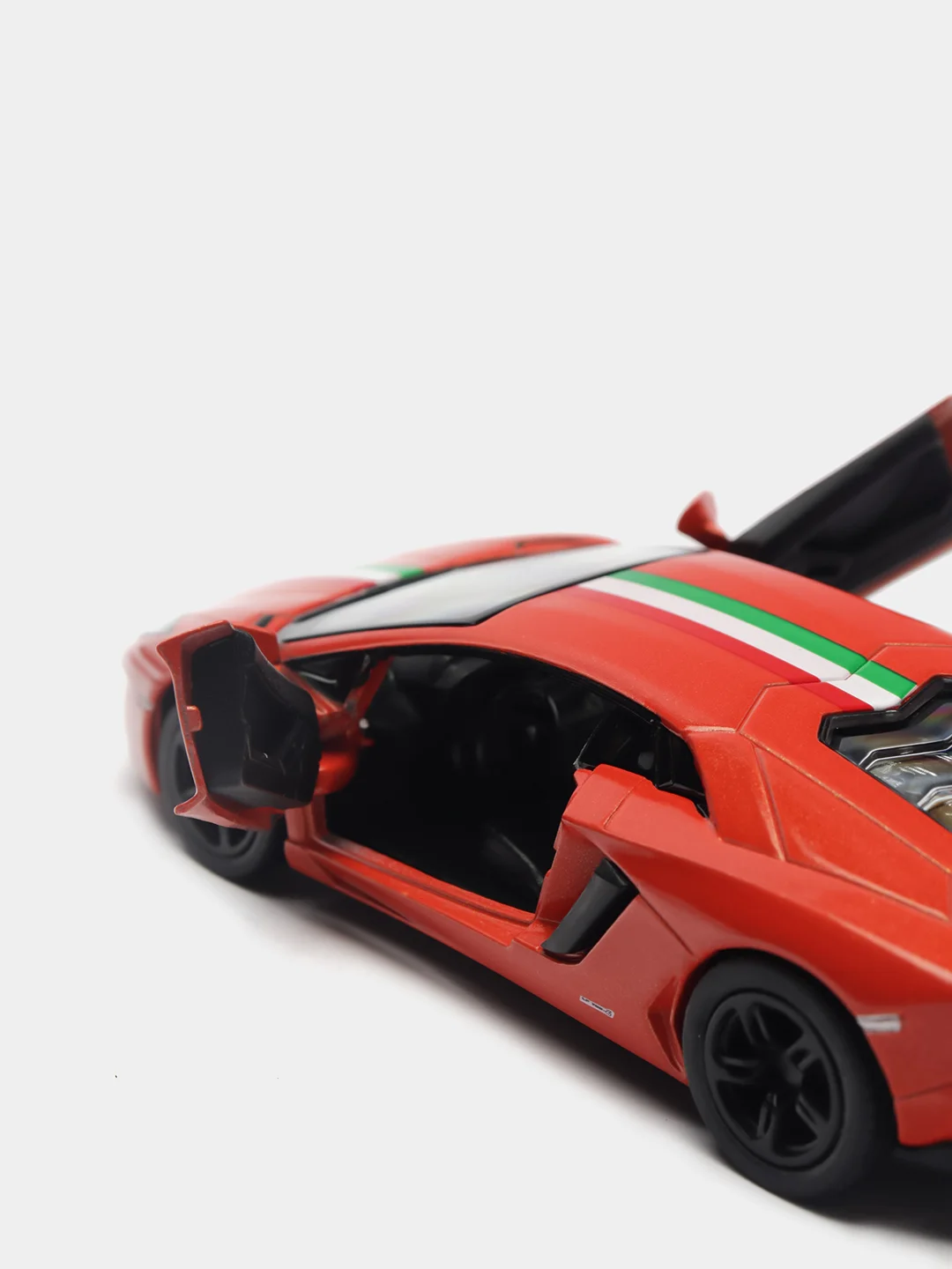 Серый металлическая машинка 1:36 Lamborghini Aventador LP 700-4 KT5355DF