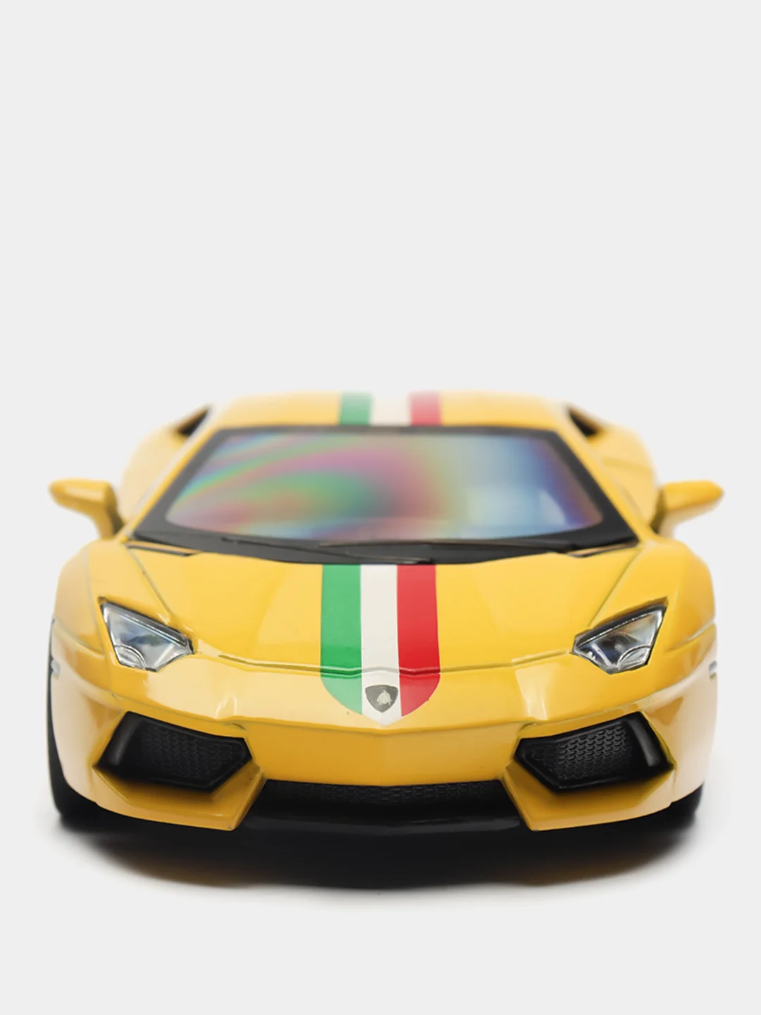 Серый металлическая машинка 1:36 Lamborghini Aventador LP 700-4 KT5355DF