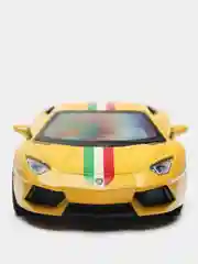 Серый металлическая машинка 1:36 Lamborghini Aventador LP 700-4 KT5355DF