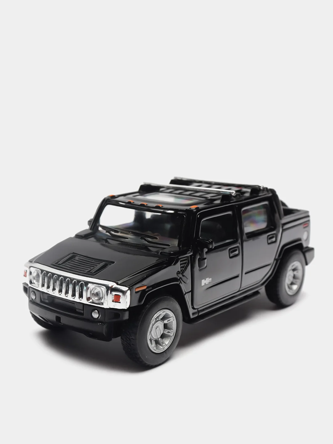 Черный металлическая машинка 1:40 Hummer H2 SUT 2005 KT5097D