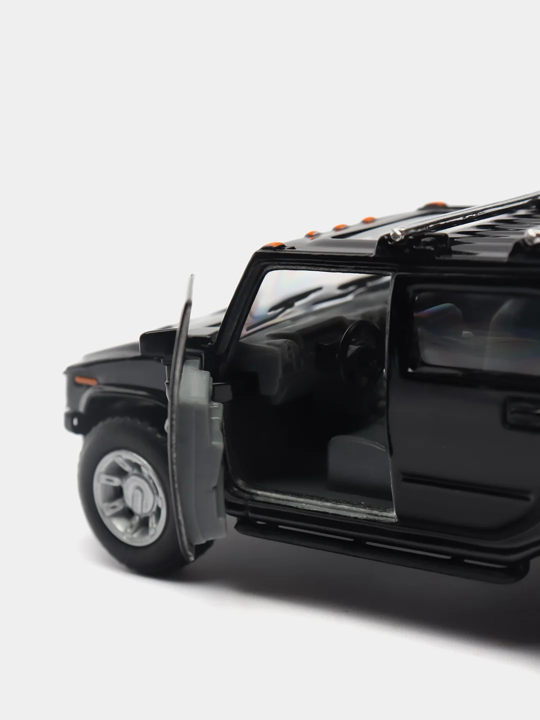 Желтый металлическая машинка 1:40 Hummer H2 SUT 2005 KT5097D