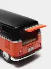 Volkswagen Classical Bus 1962 (Black Top) KINSMART KT5376D