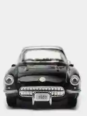 Белый металлическая машинка 1:34 Chevrolet Corvette 1957 KT5316D