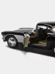 Белый металлическая машинка 1:34 Chevrolet Corvette 1957 KT5316D