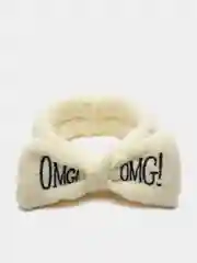 Бежевый повязка для волос OMG