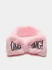 Розовый повязка для волос OMG