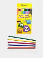 Желтый карандаши цветные 12 шт
