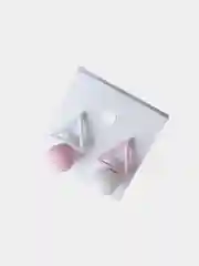 Конфетный серьги женские "Мороженое"
