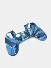 Синий защитный чехол с узором для джойстика DualShock 4 / PS4 / PlayStation 4