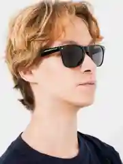Черный мужские солнцезащитные очки Mirsee