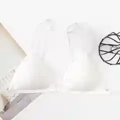 Белый хлопковый бюстгальтер, топ