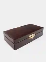 Шкатулка коричневая