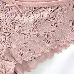 Трусы-слипы женские, кружевные