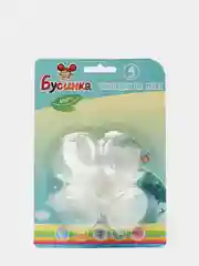 Накладки защитные на углы мебели "Бусинка", набор 4 шт, прозрачные, 2002
