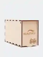 Коробка Lash box, деревянная, 5 планшеток