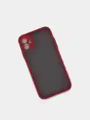 Красный чехол с защитой камеры iPhone 7/8/se X / XR / 11 / 11 pro / 12 pro / 12 mini /12 pro max