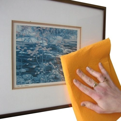 Салфетка для чистки дисплеев и стекол, 40 x 30 см, 1 штука