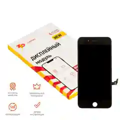 Дисплей в сборе с тачскрином ZeepDeep Premium для iPhone 8 plus черный, прокладка-абсорбер