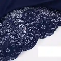 Трусы бесшовные кружевные слипы