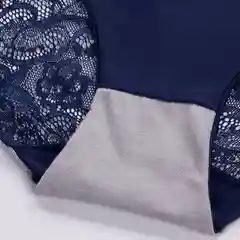 Трусы бесшовные кружевные слипы