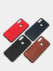 Коричневый чехол Honor 8A / 8A Prime / Huawei Y6 2019 / Y6 Prime 2019 / Y6s из эко кожи Baseus