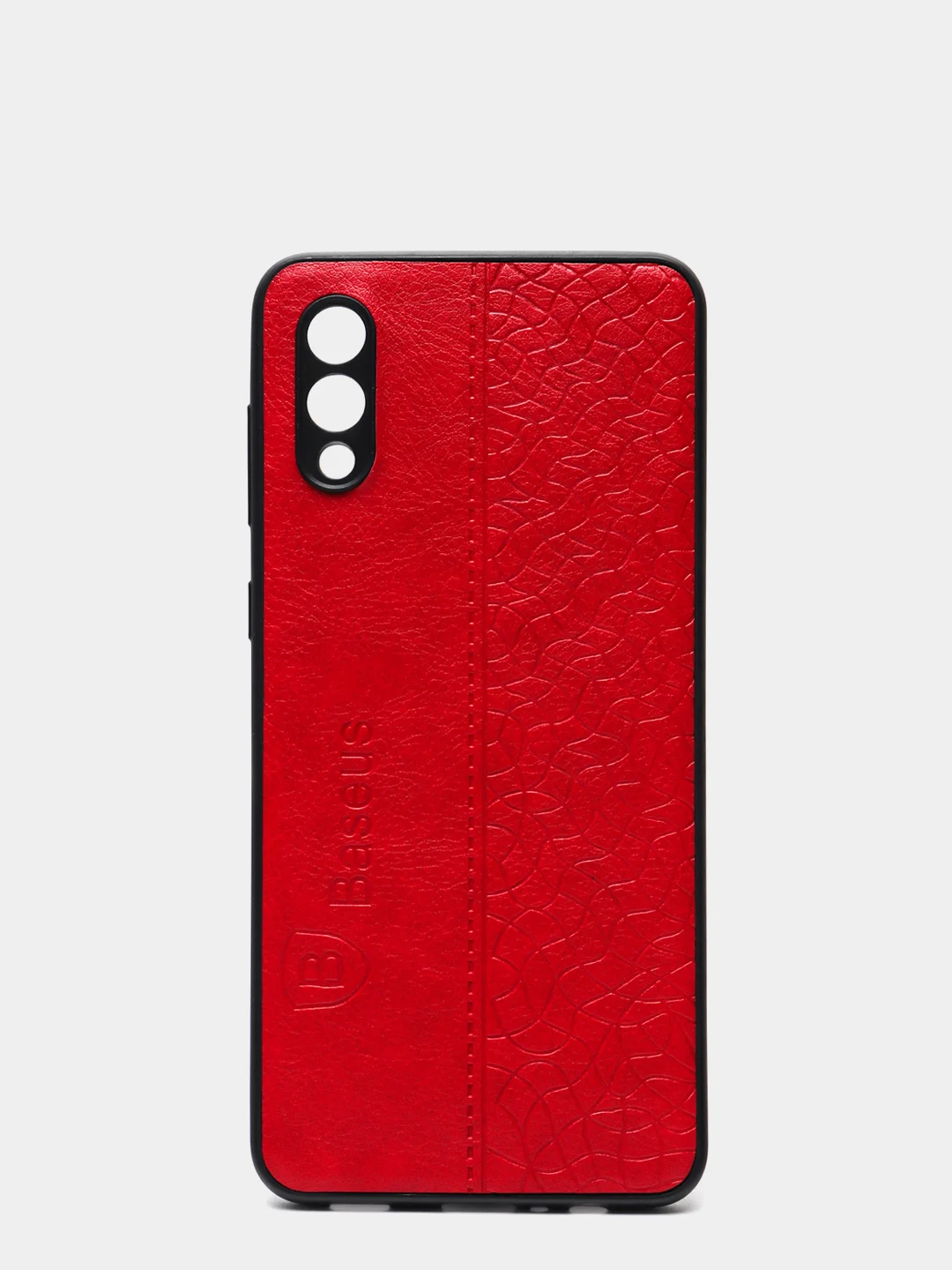 Красный чехол Samsung Galaxy A02, Самсунг Галакси А02 из эко кожи Baseus